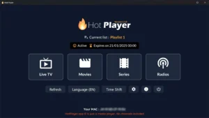 HotPlayer uf Apple TV installiere