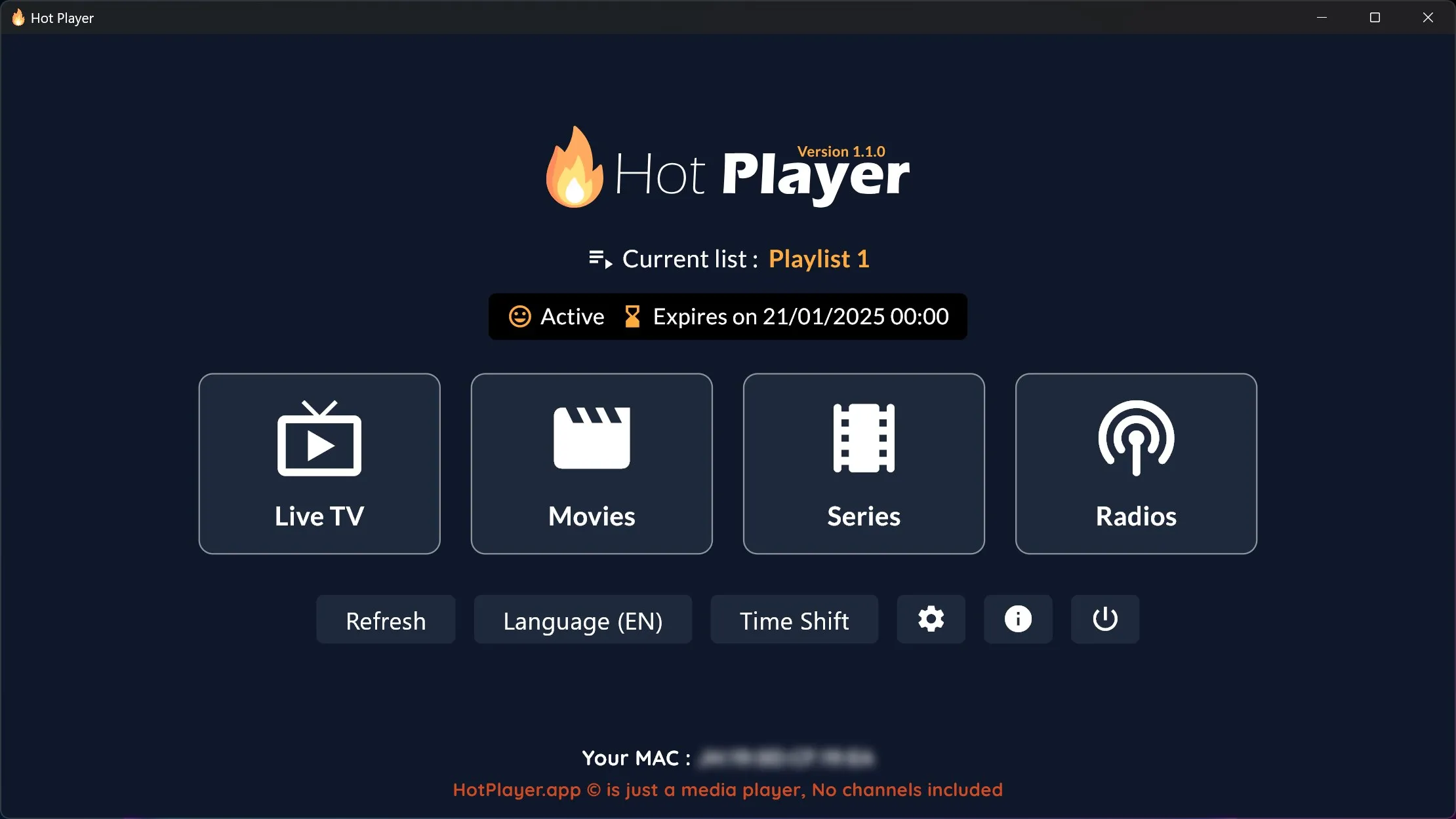 HotPlayer uf Apple TV installiere